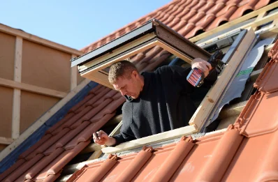 Pose de fenêtres de toit Velux à Gibret
